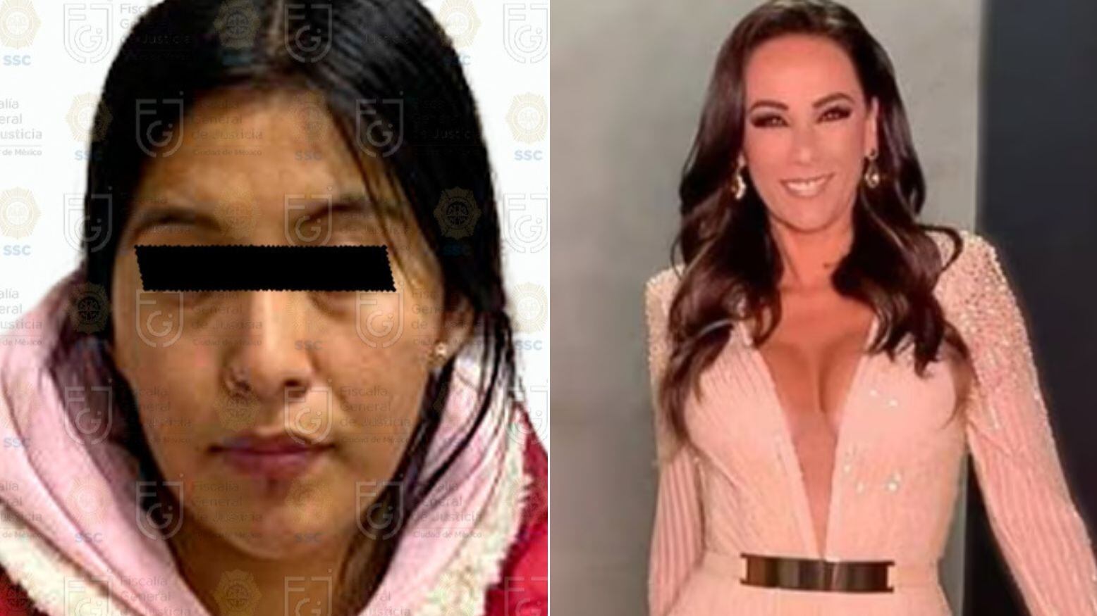 Detienen a mujer que presuntamente robó la casa de Consuelo Duval.