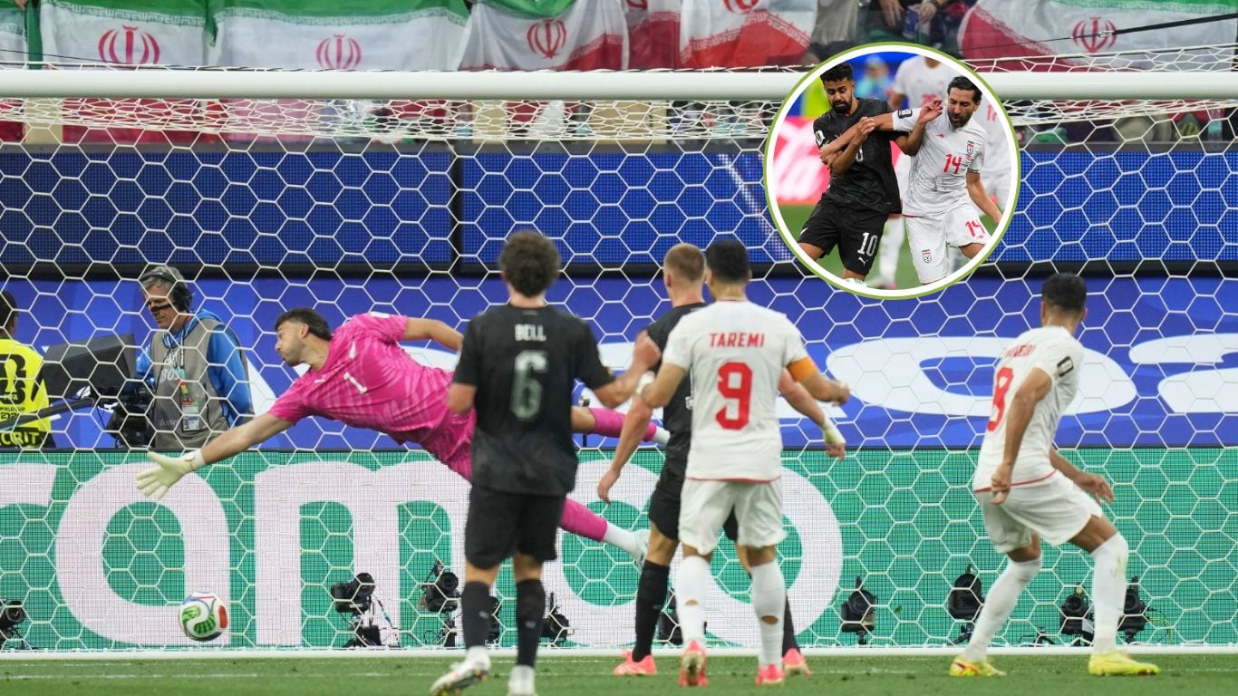 Irán vs. Nueva Zelanda