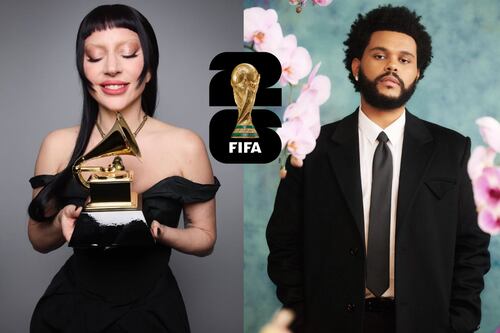 Bombazo: Lady Gaga y The Weeknd interpretarían la canción oficial del Mundial 2026