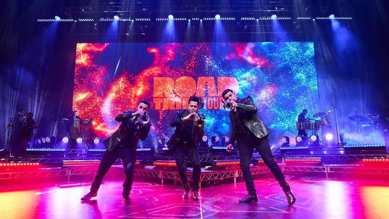 La banda se presentó en Los Ángeles para dar comienzo a su gira denominada Road Trip