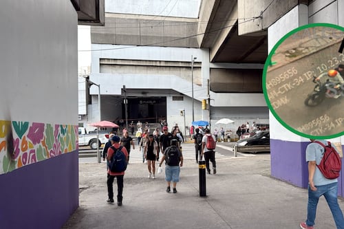 ¿Qué pasó en la Línea 9? Sujetos armados huyen hacia el Metro y provocan desalojos