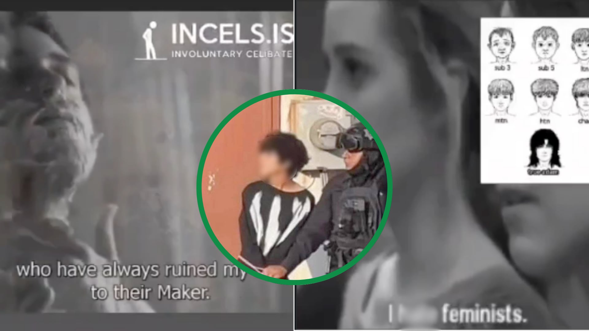 El caso ha generado alarma por los indicios de ideología incel en las publicaciones del agresor