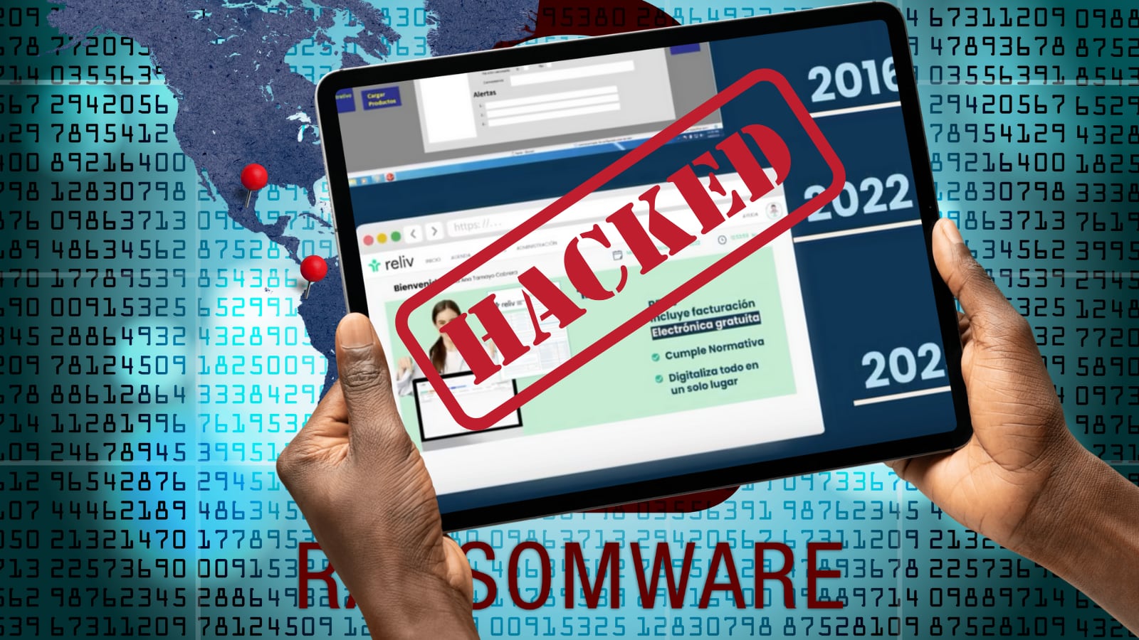 Pacientes de Reliv, en riesgo tras ciberataque de RansomHub que amenaza con liberar información médica sensible.