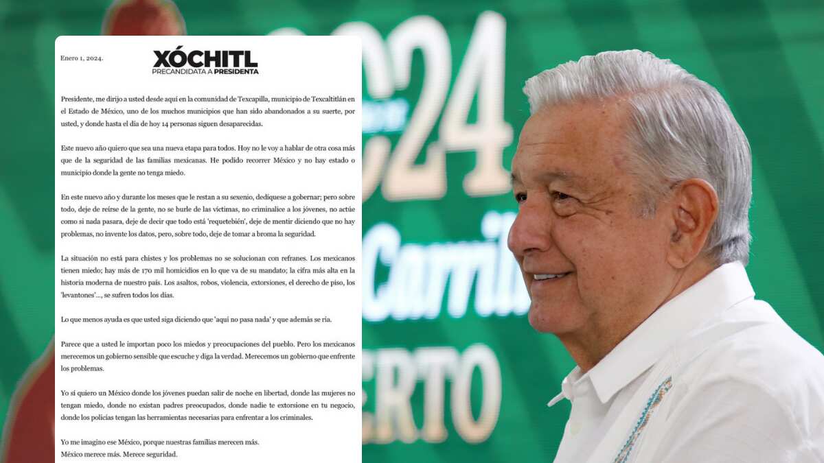 AMLO vs. Xóchitl Gálvez