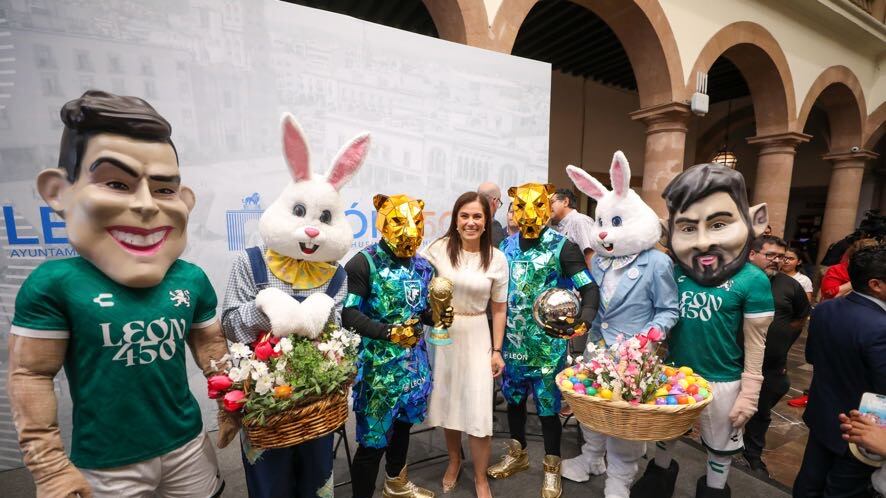 La rueda de la fortuna gratuita en la Plaza Expiatorio será uno de los principales atractivos de Semana Santa en León.