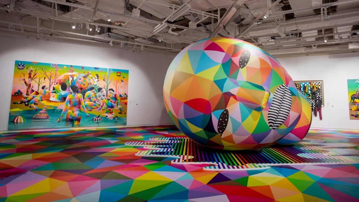 Okuda San Miguel en el Frontón México