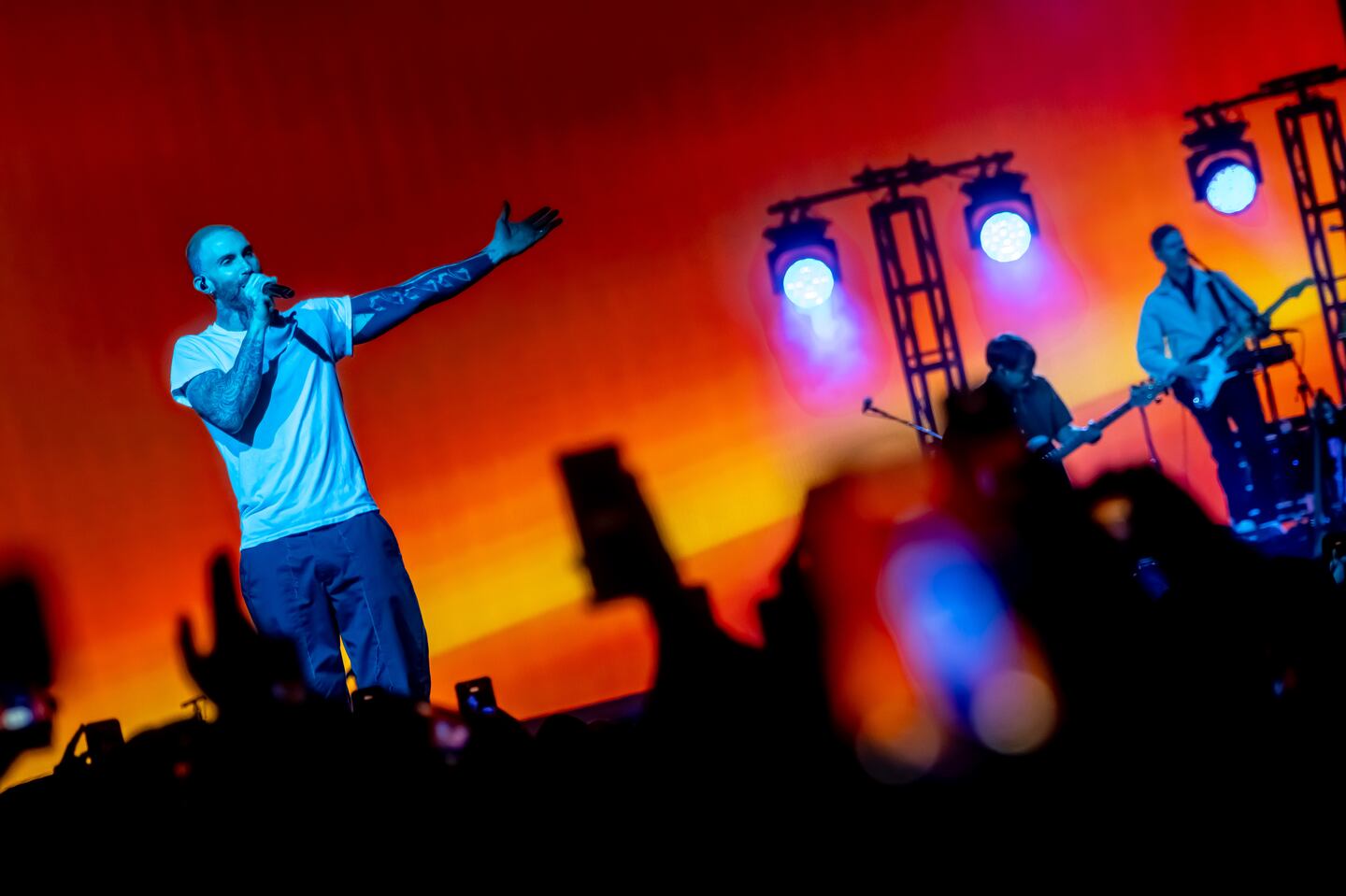 Maroon 5 escribe la primera historia de la Arena Guadalajara ...