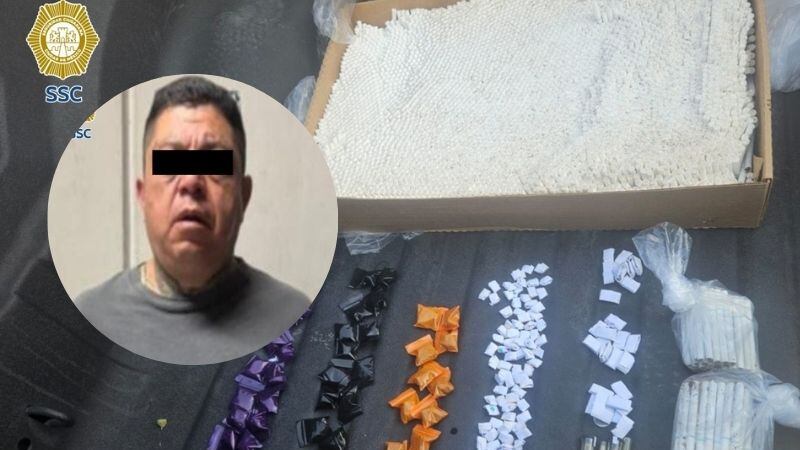 Hombre con 2 mil cigarros de marihuana detenido en Venustiano Carranza