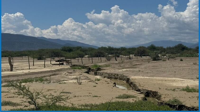 Grieta en Tula, Tamaulipas