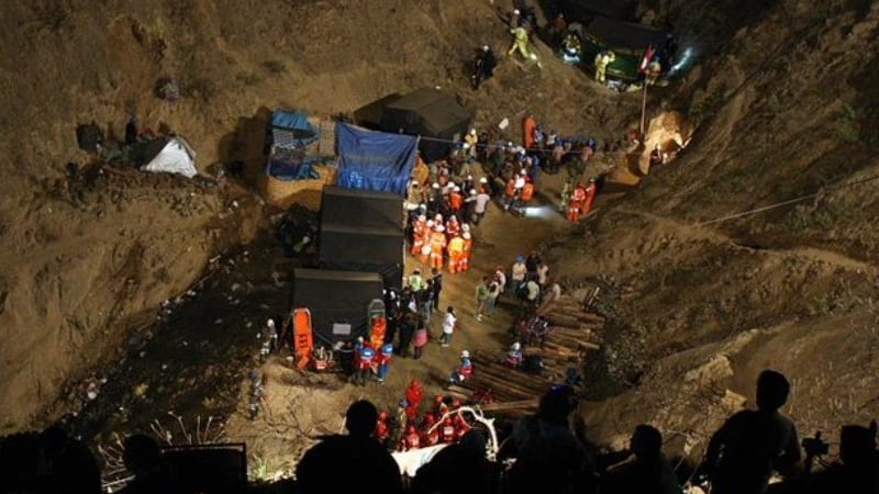 Perú-mina-mineros-fallecidos-Arequipa