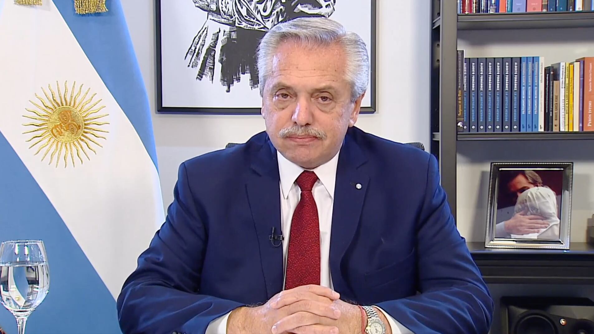 Alberto Fernández, presidente de Argentina.