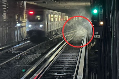 Detienen el servicio por ‘carrito de mandado’ en las vías de la Línea 2 del Metro