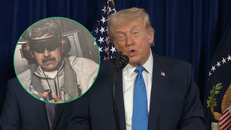 La imagen que confirma el arresto de Nicolás Maduro: Trump lo muestra a bordo de un buque militar