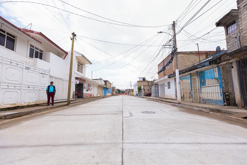La inversión total asciende a 28 millones de pesos para 750 metros de vialidad. CORTESÍA