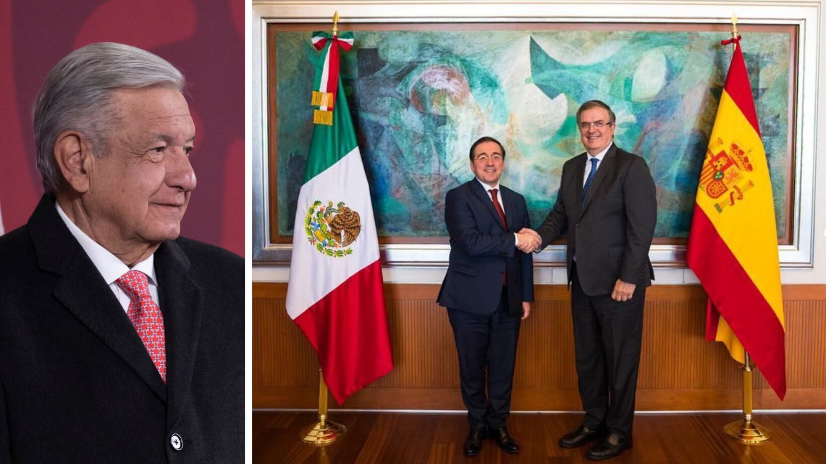 AMLO asegura que relaciones entre México y España siguen en pausa