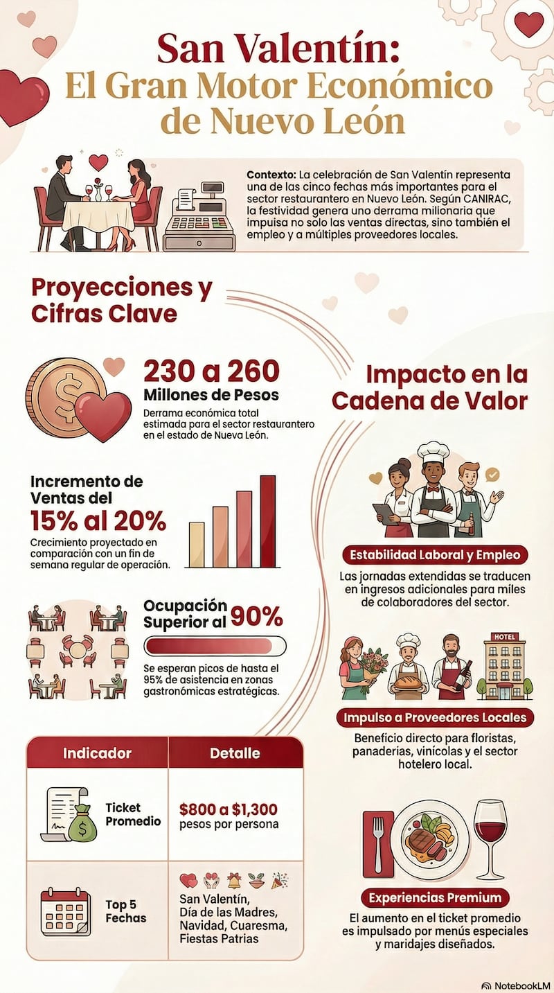 San Valentín en Nuevo León.