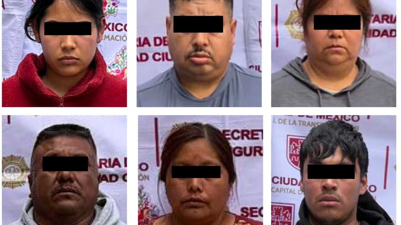 Detenidos por extorsión en CDMX