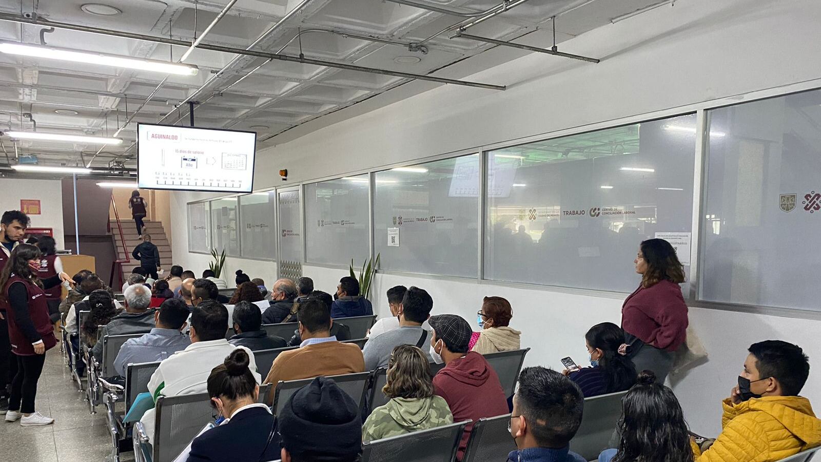 Centro de Conciliación Laboral en la Ciudad de México. Foto: Cortesía