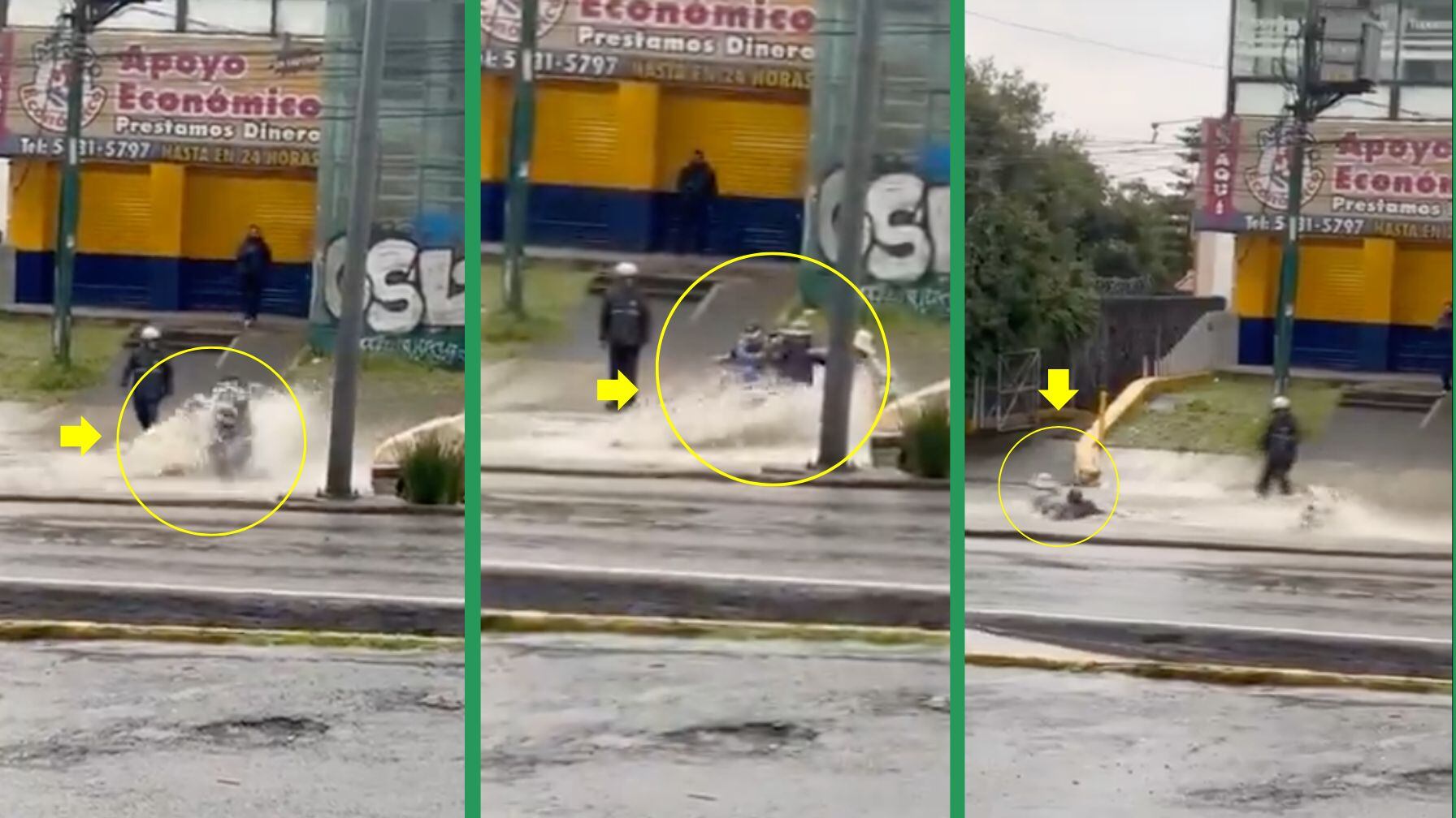 Tres mujeres fueron arrastradas por la corriente al intentar cruzar Picacho-Ajusco durante la fuerte lluvia registrada en Tlalpan, CDMX.