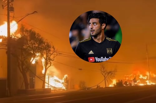 “Es triste y aterrador”: Carlos Vela pierde su casa en California por incendios forestales
