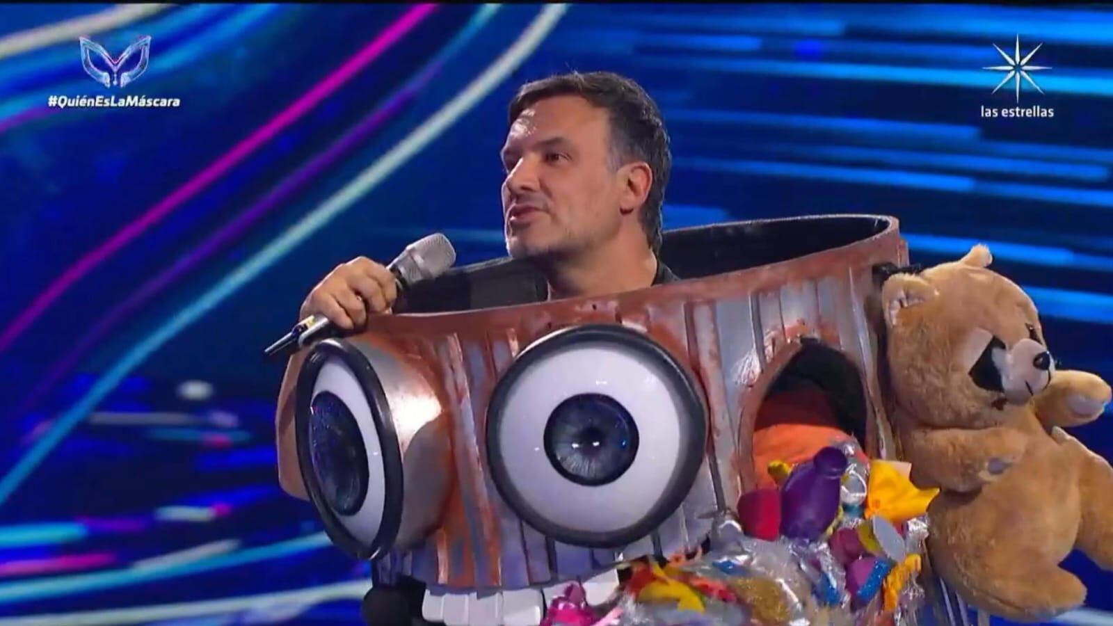 El actor y cantante se convirtió en el eliminado 13 de Quién es la máscara.