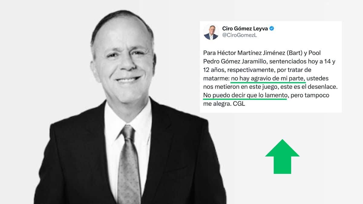 “No lo lamento”: Ciro Gómez Leyva envía mensaje a sicarios que intentaron matarlo
