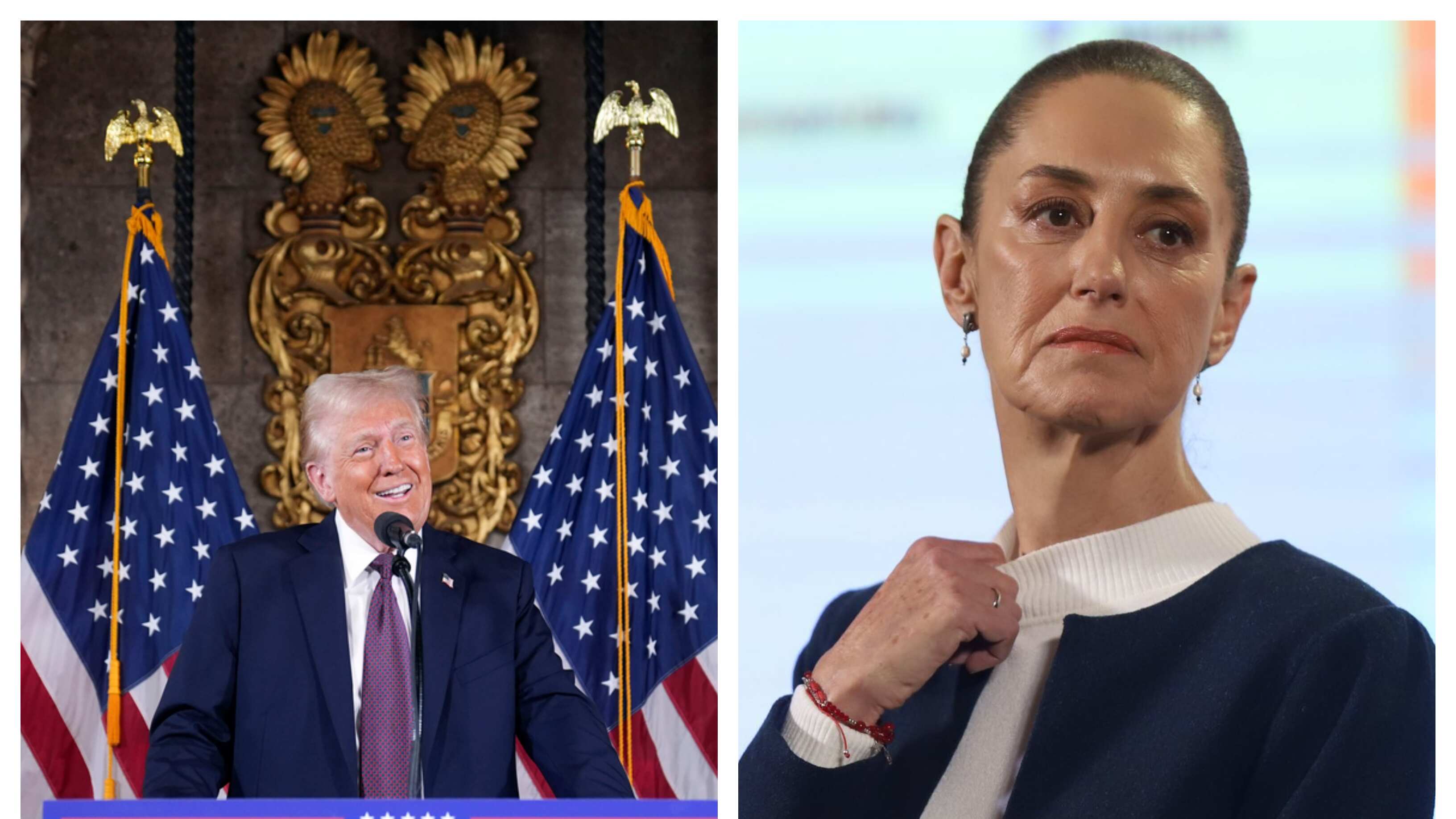 Donald Trump vs Sheinbaum