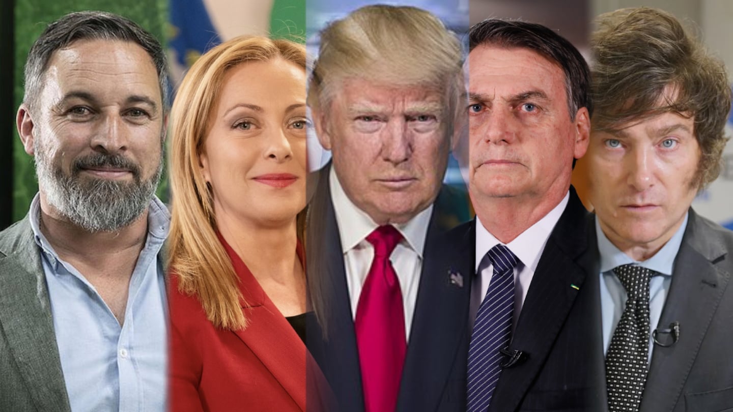 Quiénes son los líderes de derecha en el mundo Javier Milei Donald ...