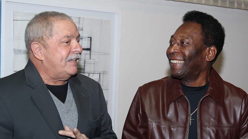 Pelé: Lula da Silva admira y recuerda al jugador del Santos