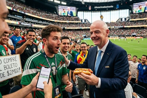¿Boletos de 2 mdd? Gianni Infantino bromea con los precios del Mundial: “Yo mismo les llevo un hot dog”