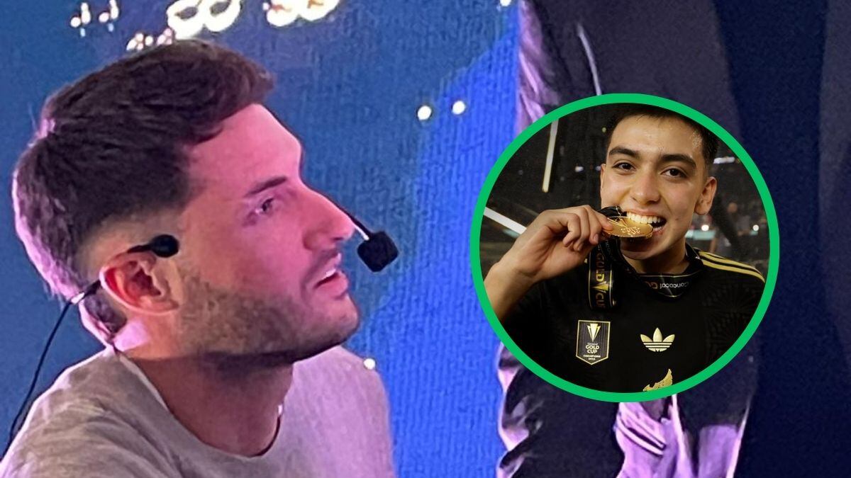 “Gilberto Mora nos dejó boquiabiertos”: Santiago Giménez halaga al joven talento mexicano