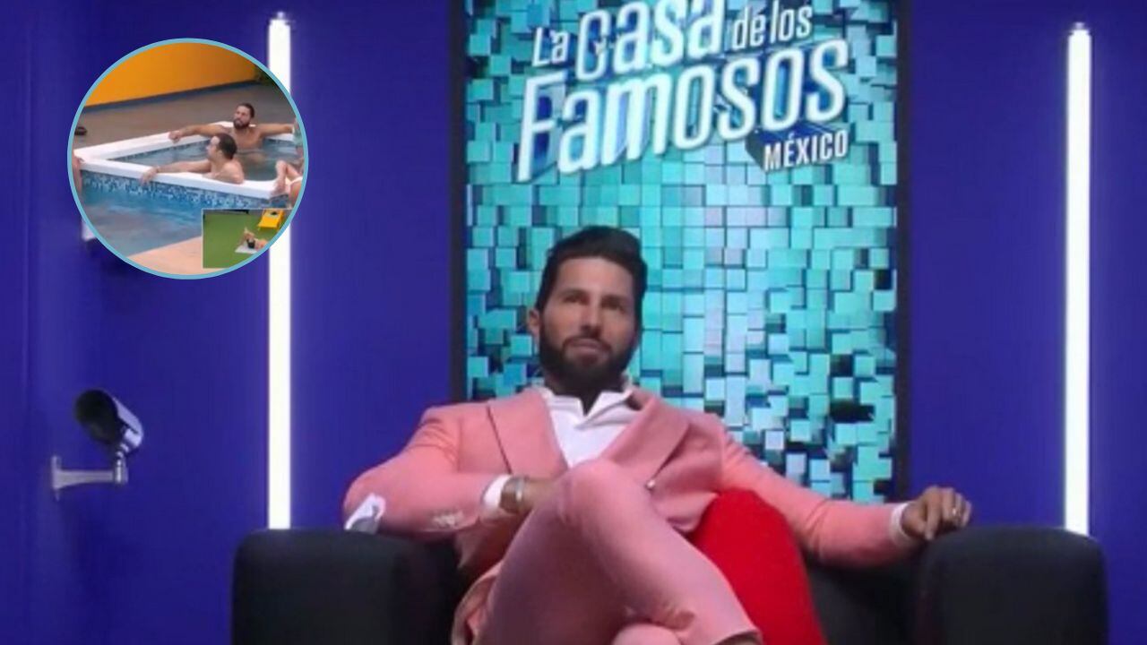 Poncho de Nigris se orina en la piscina de ‘La casa de los Famosos'