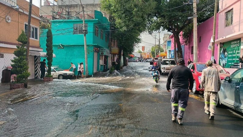 Fuga de agua en la GAM