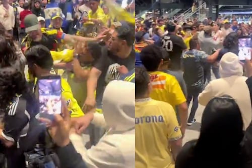 Violencia en las gradas: Juego entre América y Nashville termina con brutal pelea