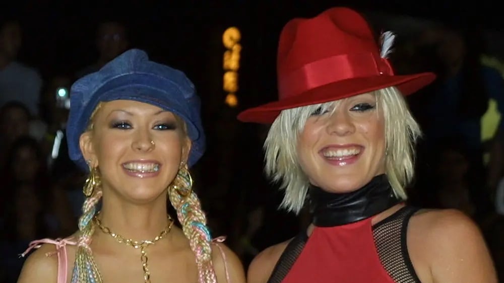 Christina Aguilera y Pink