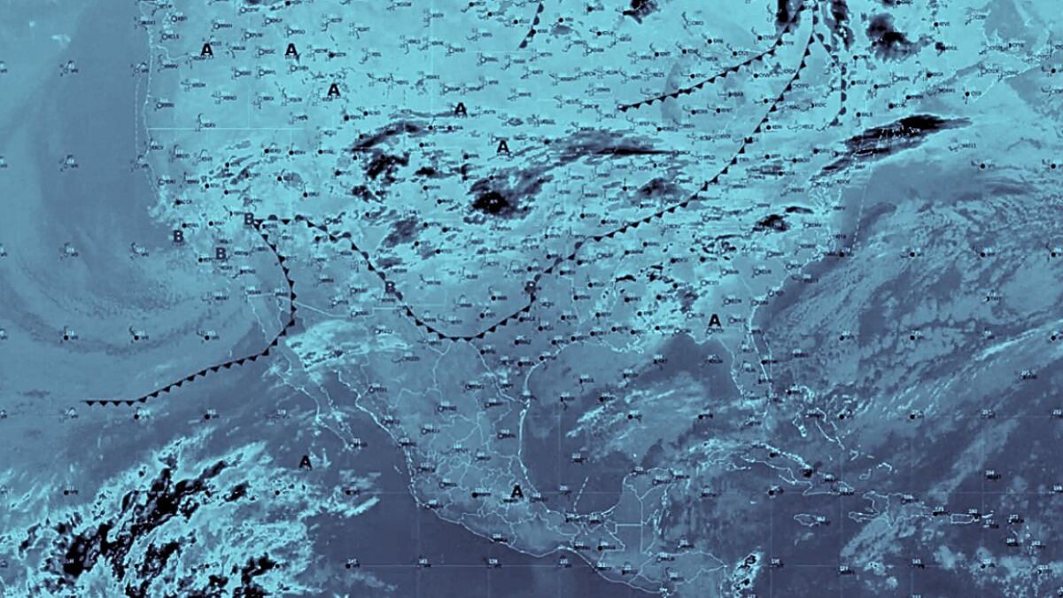 Frente frío 25 provocará temperaturas gélidas y posibles nevadas en varias zonas del país