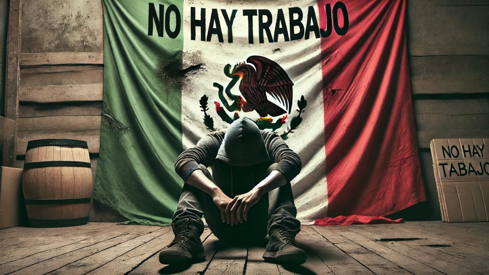 México enfrenta una crisis laboral con más del 53% de trabajadores en la informalidad, desempleo juvenil elevado y empleos cada vez más precarios.