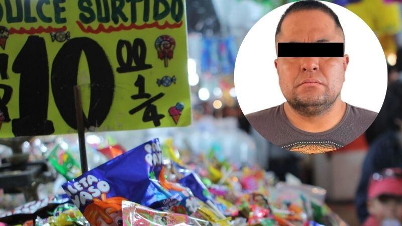 Detienen a hombre por trata de personas; obligaba a mujer su pareja a vender dulces