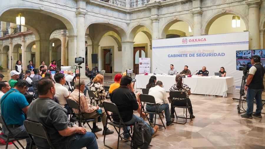 Realizan corporaciones de seguridad 550 acciones de protección ciudadana en Oaxaca