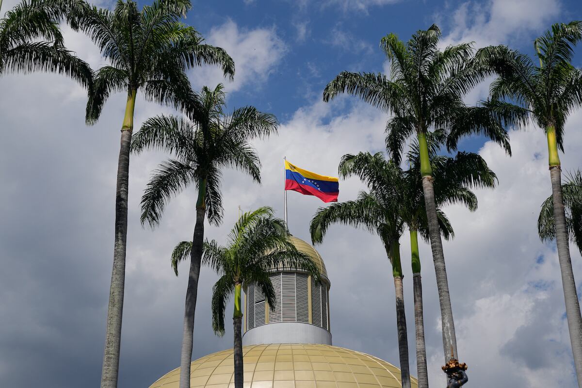La Asamblea Nacional de Venezuela, en Caracas.