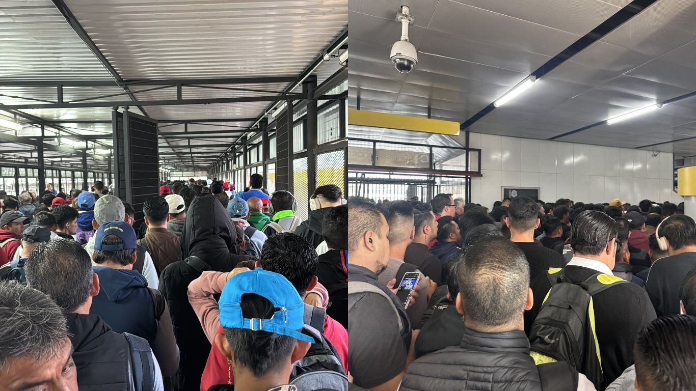 Estaciones saturadas del Metro CDMX