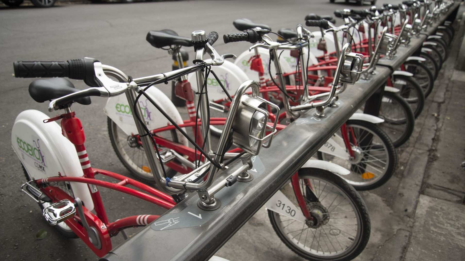 Ecobici en la Ciudad de México.