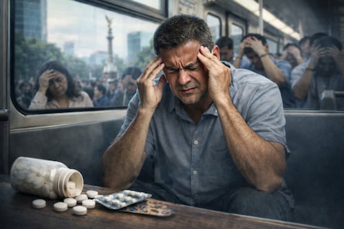 Ni con aspirinas, 6 de cada 10 mexicanos vive con dolor de cabeza crónico y lo ven normal