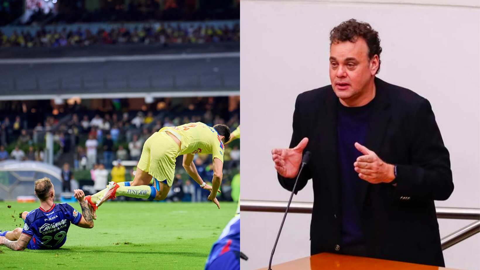 David Faitelson se lanzó contra la Comisión de Árbitros.