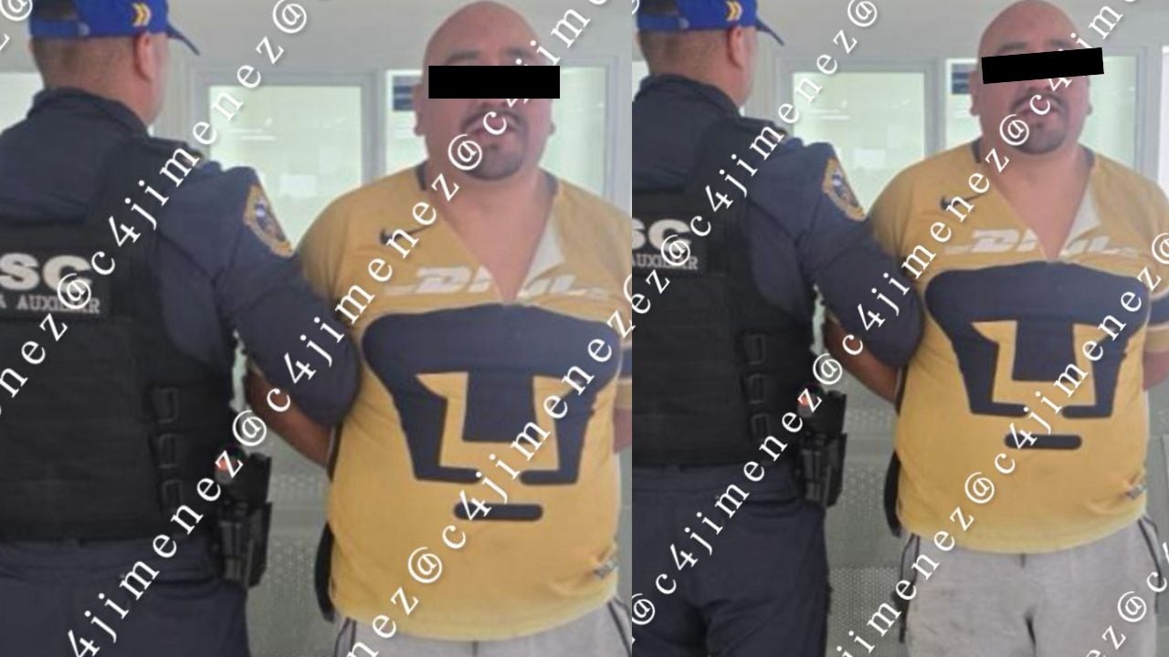 Cae aficionado de Pumas