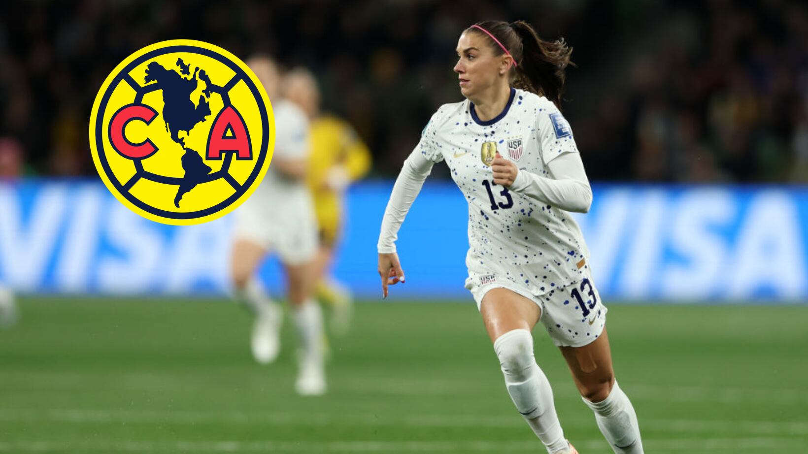 Alex Morgan llegaría al América Femenil.