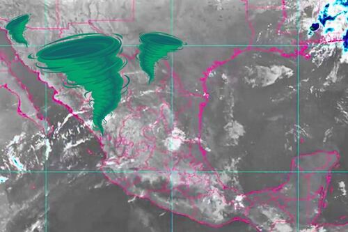 ¡Peligro en México! Fuertes tornados podrían formarse en estos estados al norte del país