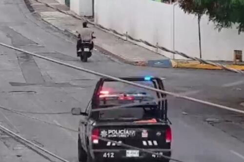 Policía de Monterrey atrapa a motociclistas tras una persecución ¡de película!