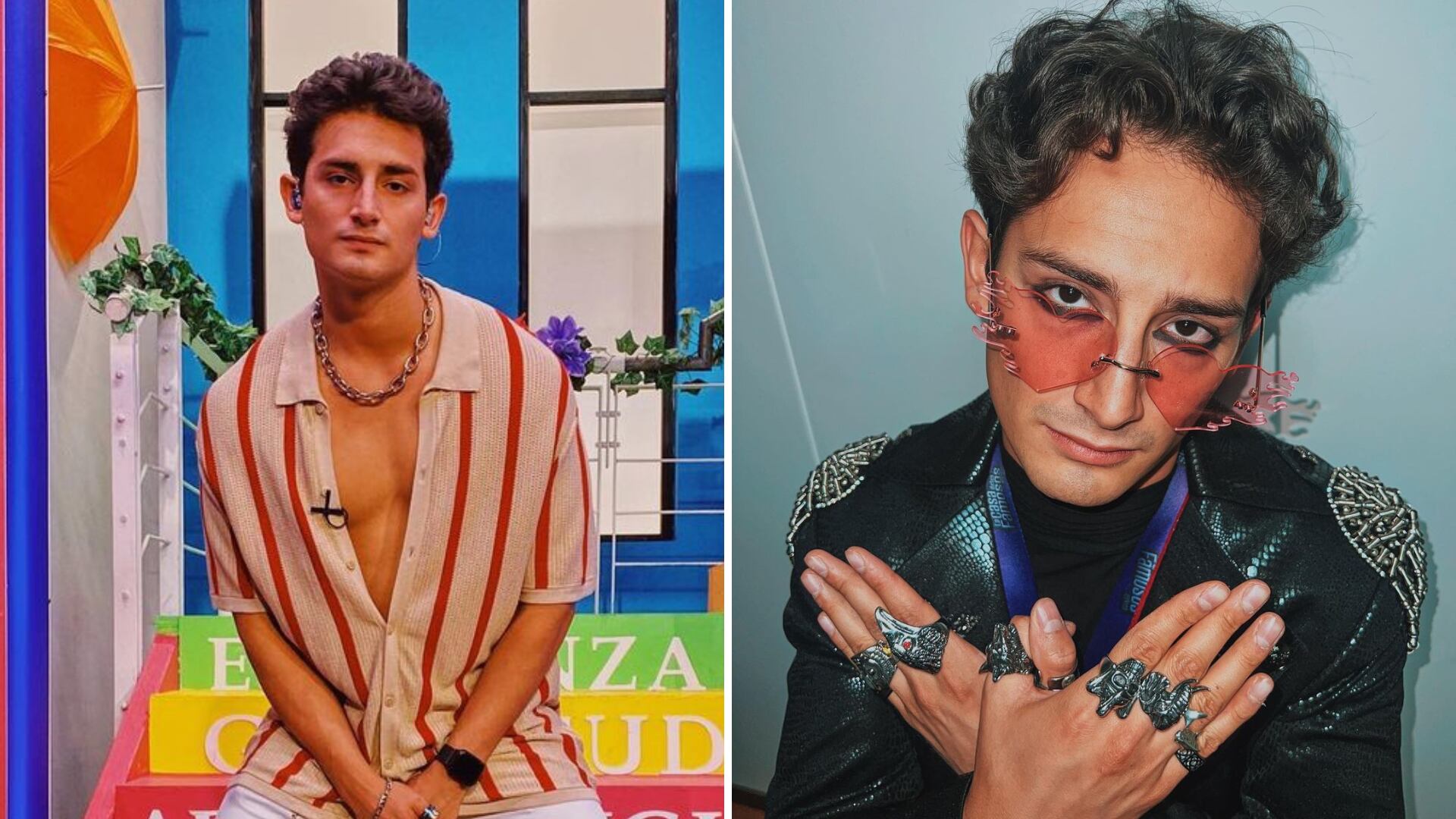 Emilio Osorio en La casa de los famosos.