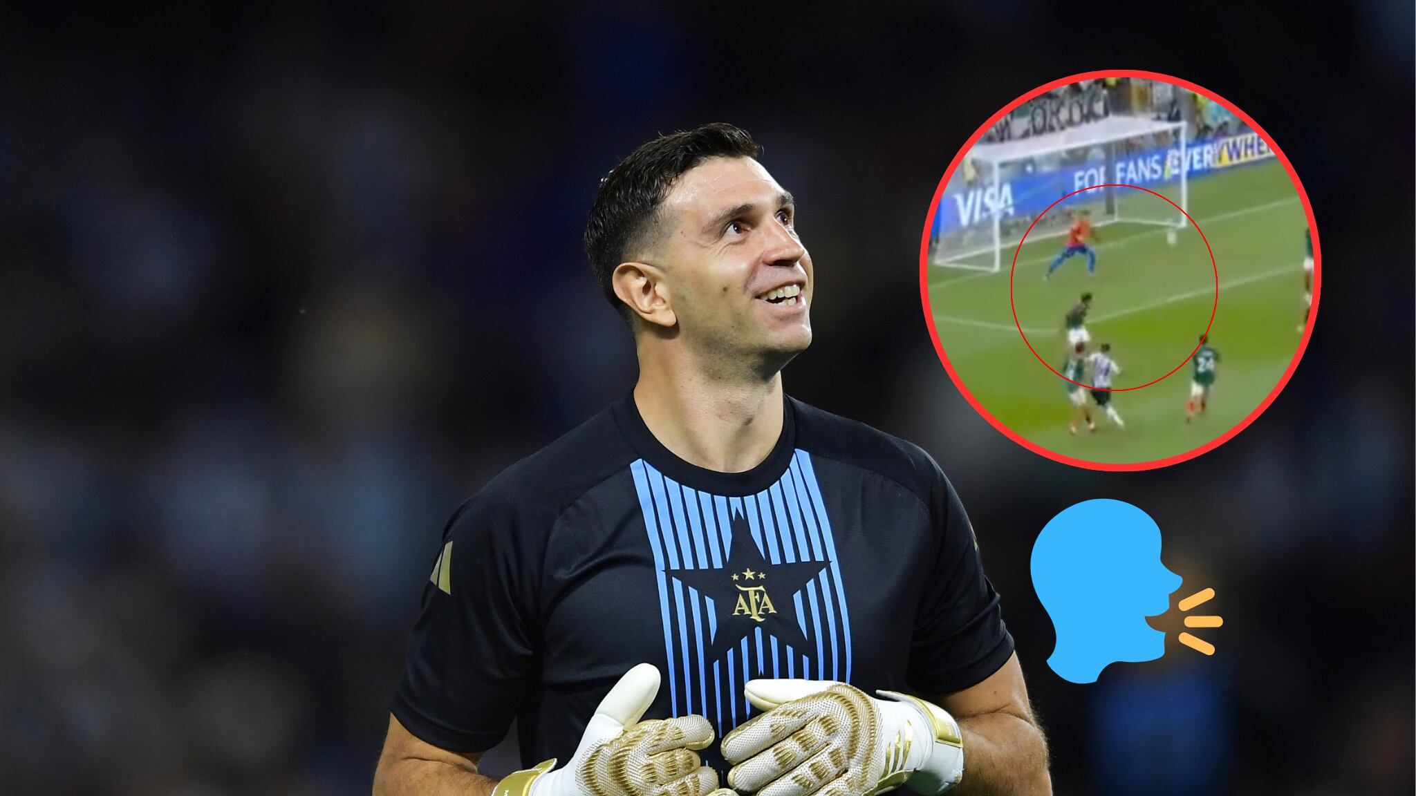 Dibu críticó a Ochoa por el gol de Enzo en el mundial